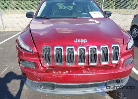 2015 Jeep Cherokee Sport from USA, damaged, VIN 1C4PJLAB0FW517110